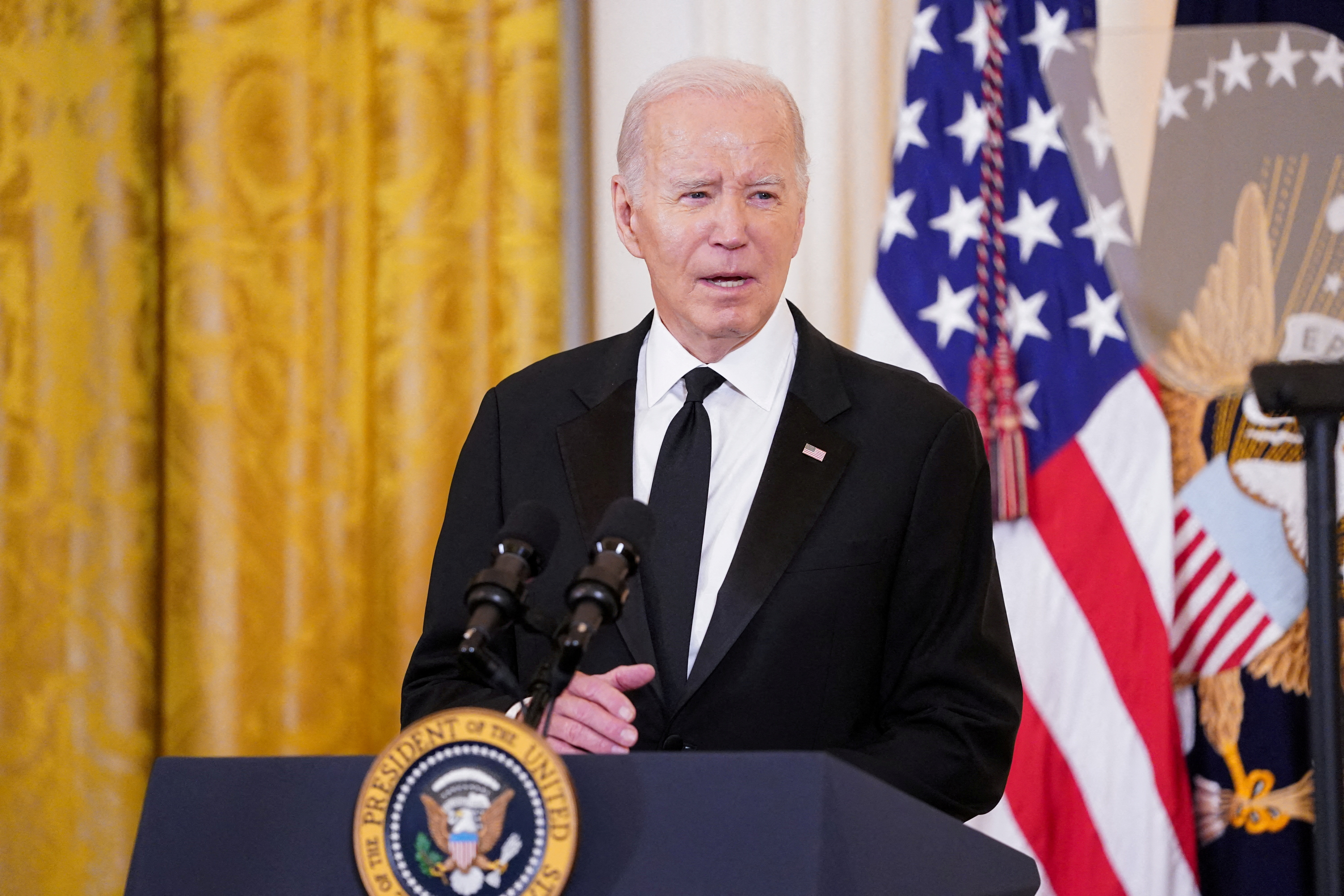 FILE PHOTO: Reception at the White House ahead of the 46th Kennedy Center Honors gala