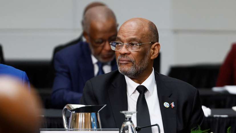 Haiti's Prime Minister Ariel Henry takes part in the Canada-CARICOM Summit in Ottawa