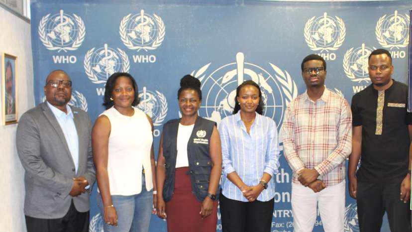 Malaria elimination - WHO experts from Geneva visit Botswana country office