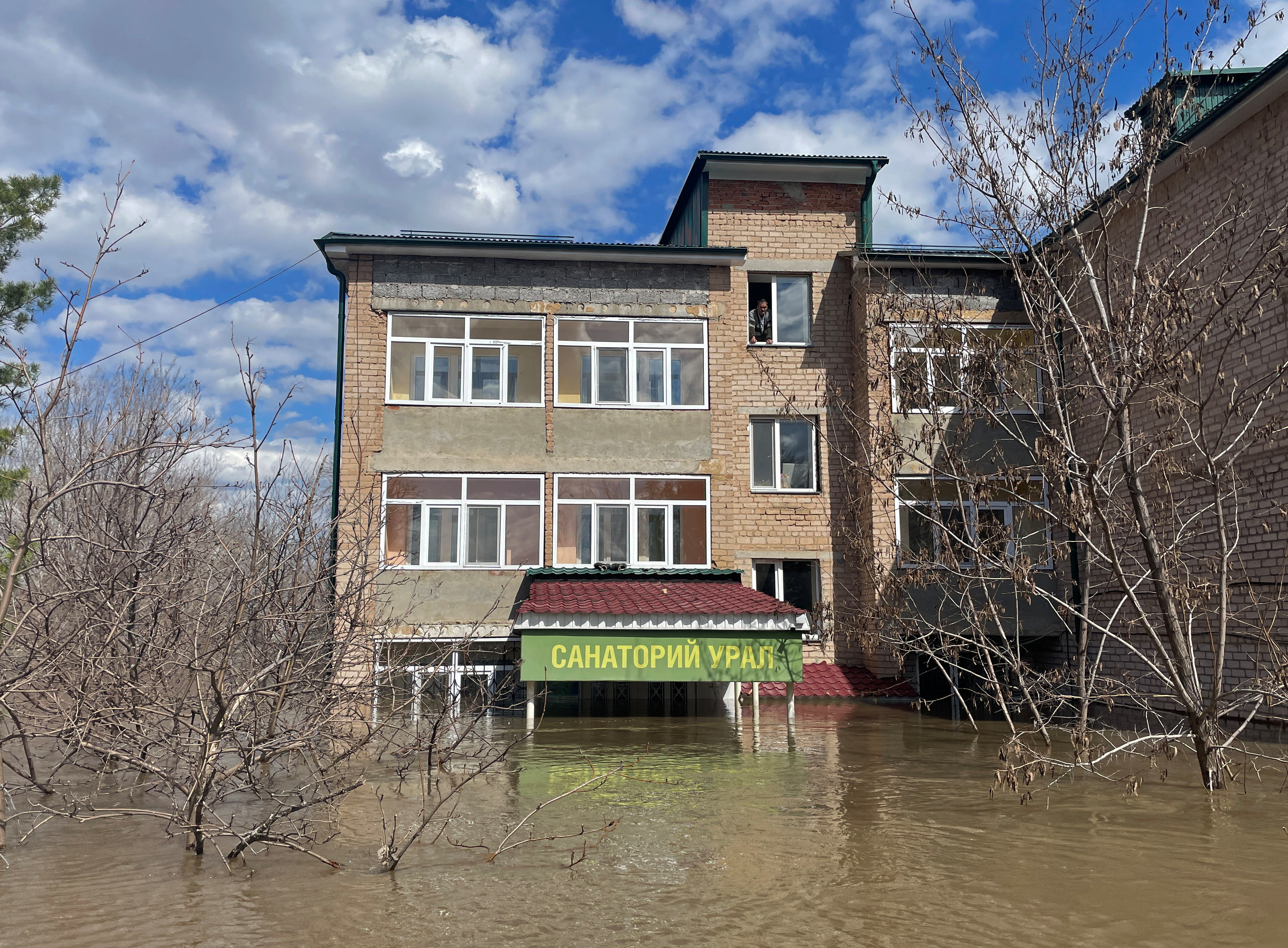 Flooding in Orenburg region