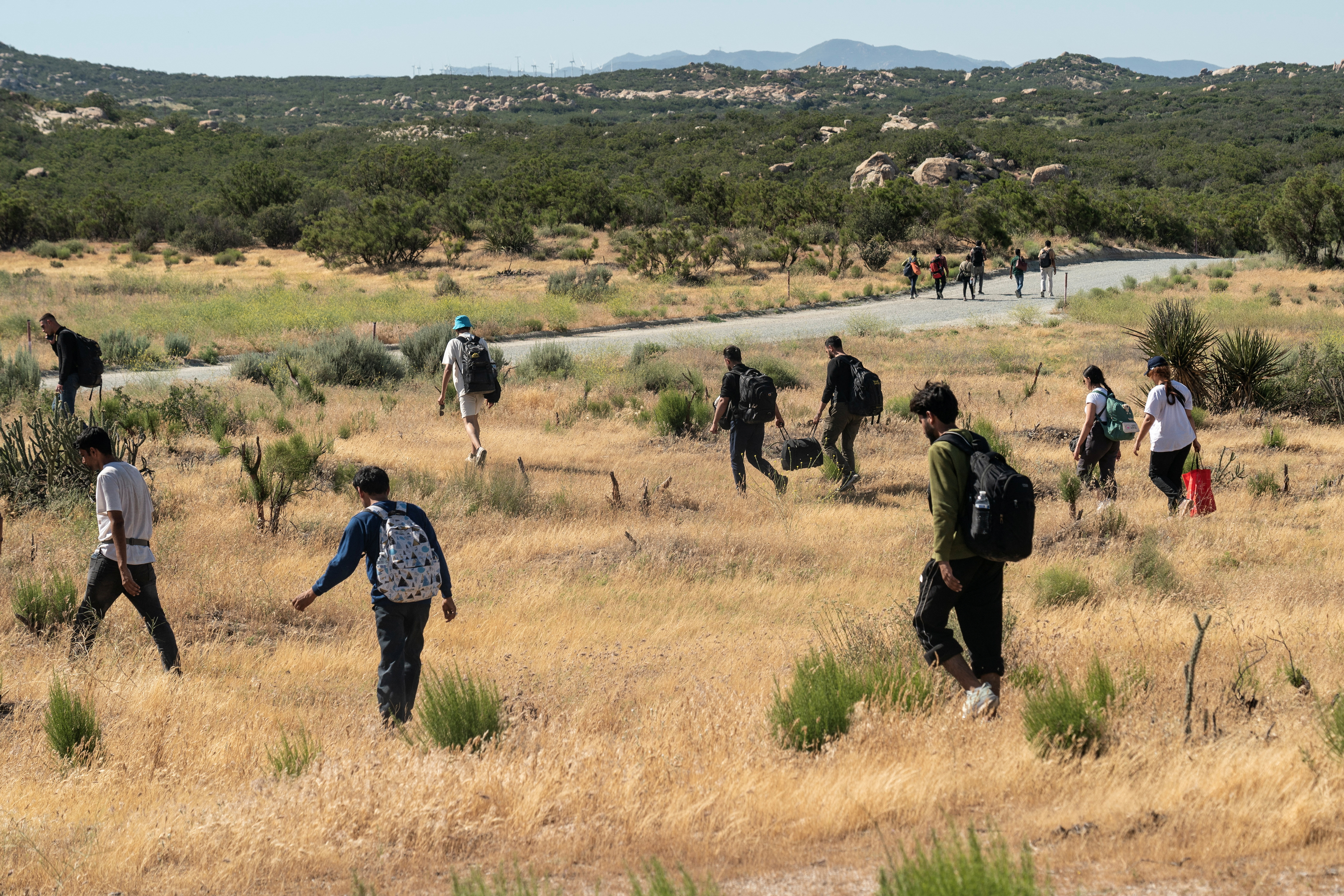 U.S. President Joe Biden announces sweeping border security enforcement effort