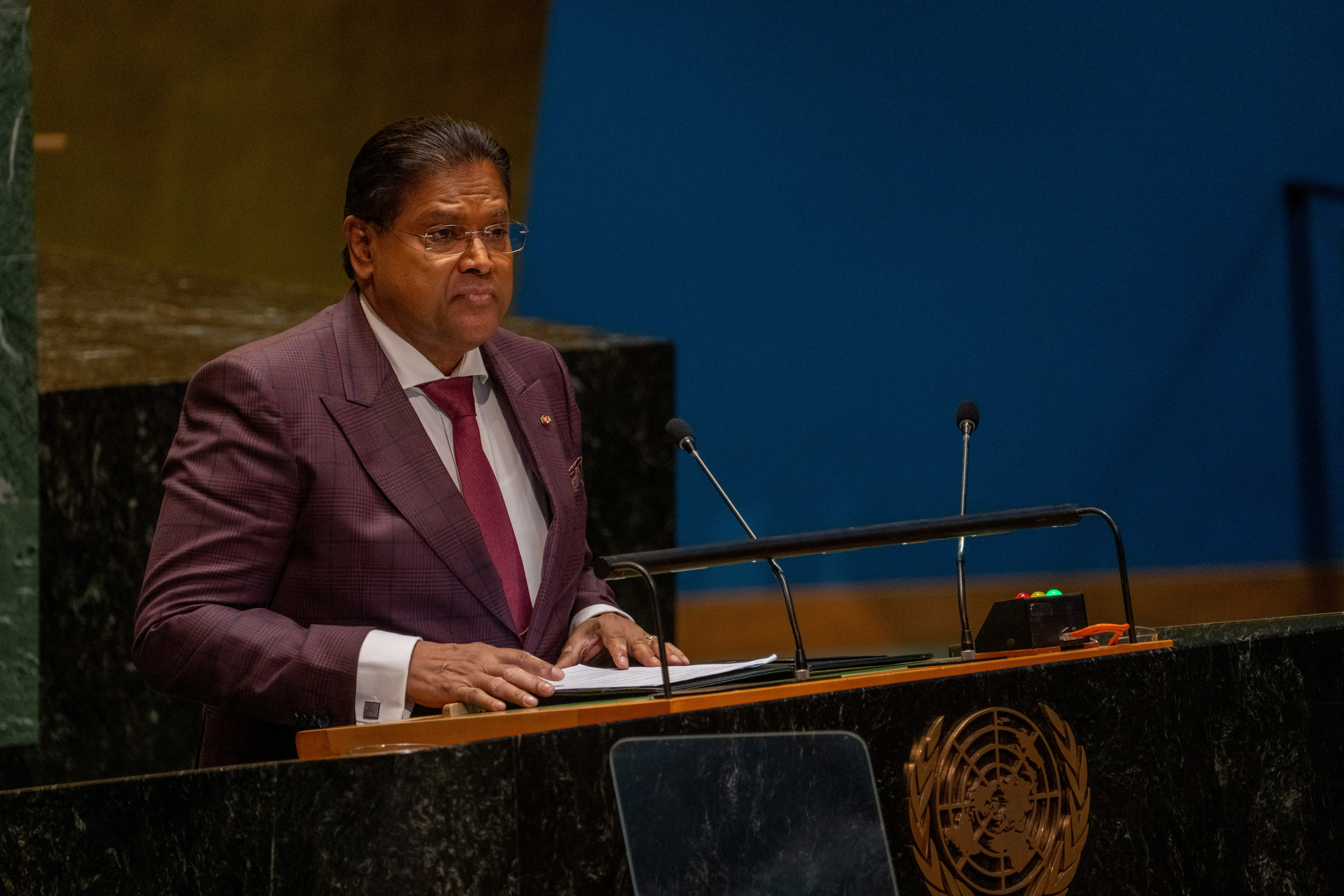 World leaders attend United Nations "Summit of the Future", in New York