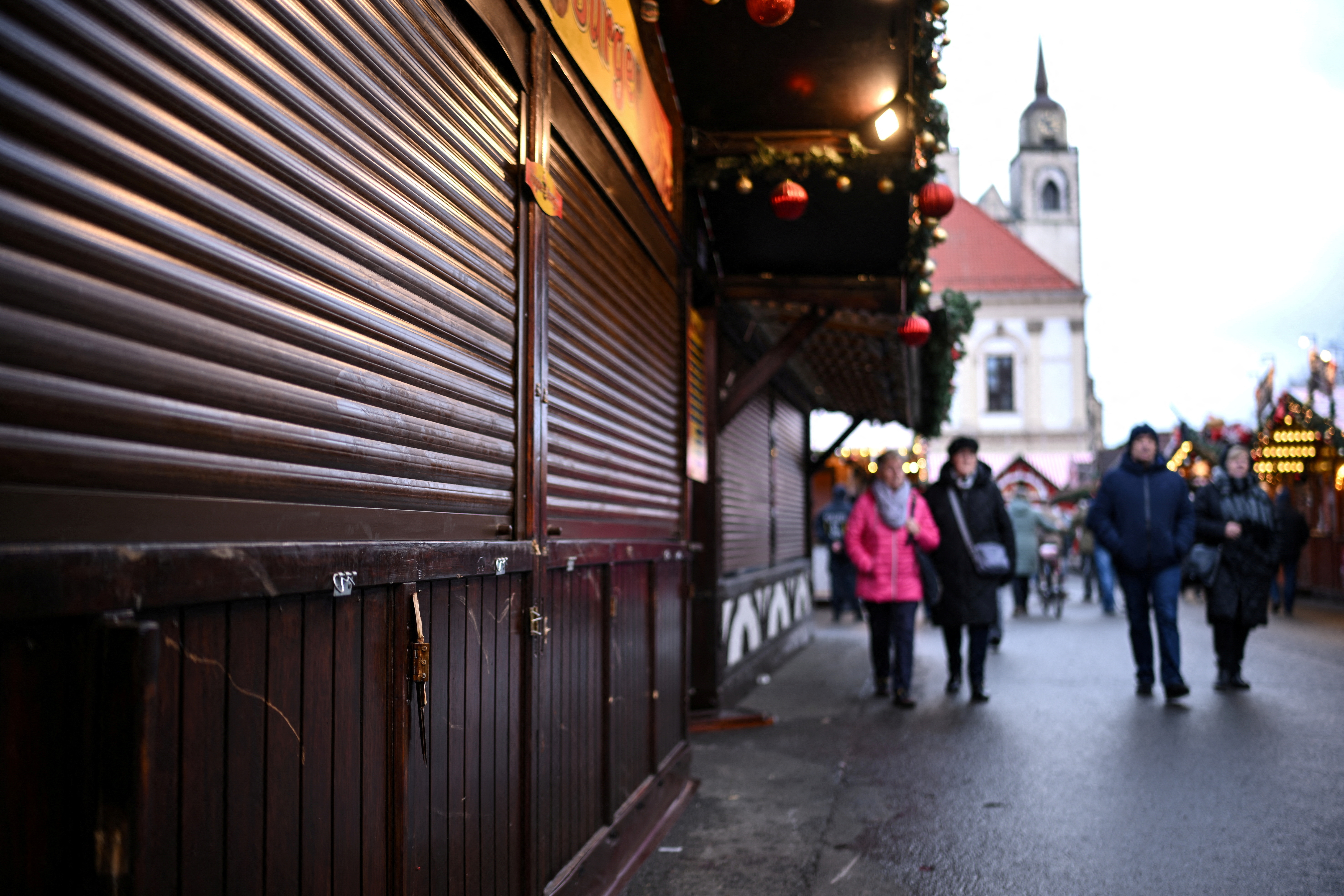 Aftermath following the attack at the Magdeburg Christmas market