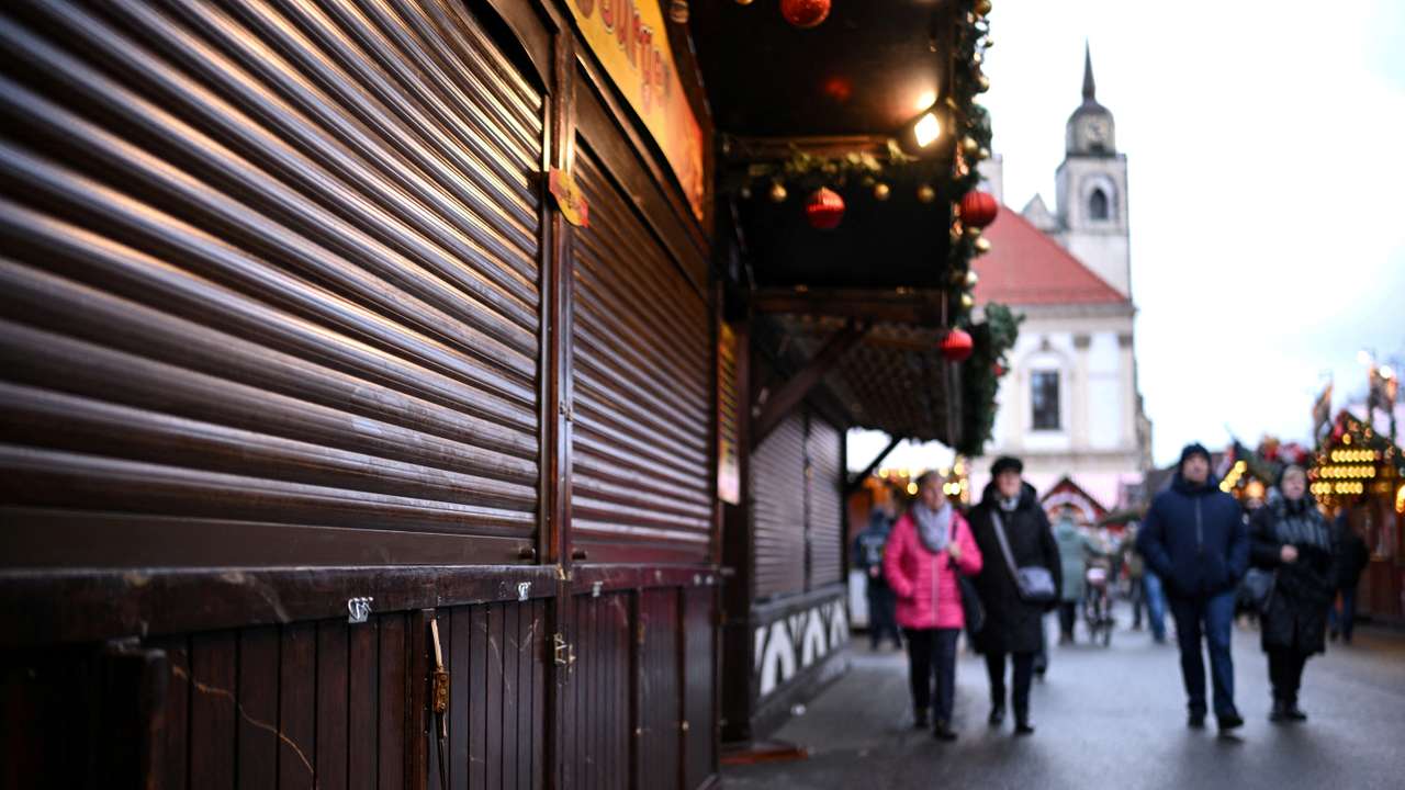 Aftermath following the attack at the Magdeburg Christmas market