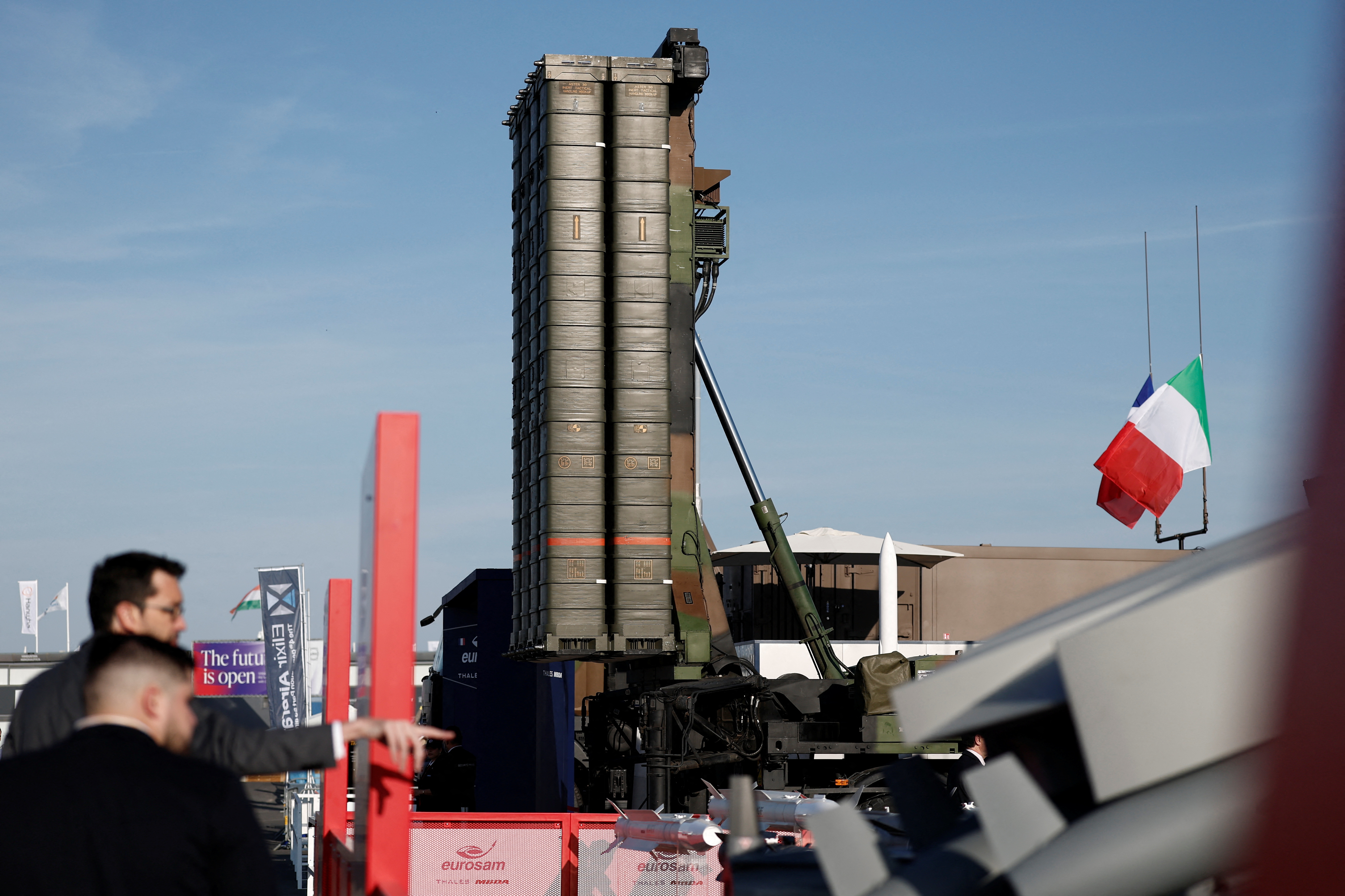 55th Paris Air Show at Le Bourget Airport near Paris