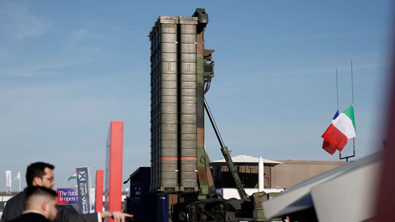 55th Paris Air Show at Le Bourget Airport near Paris