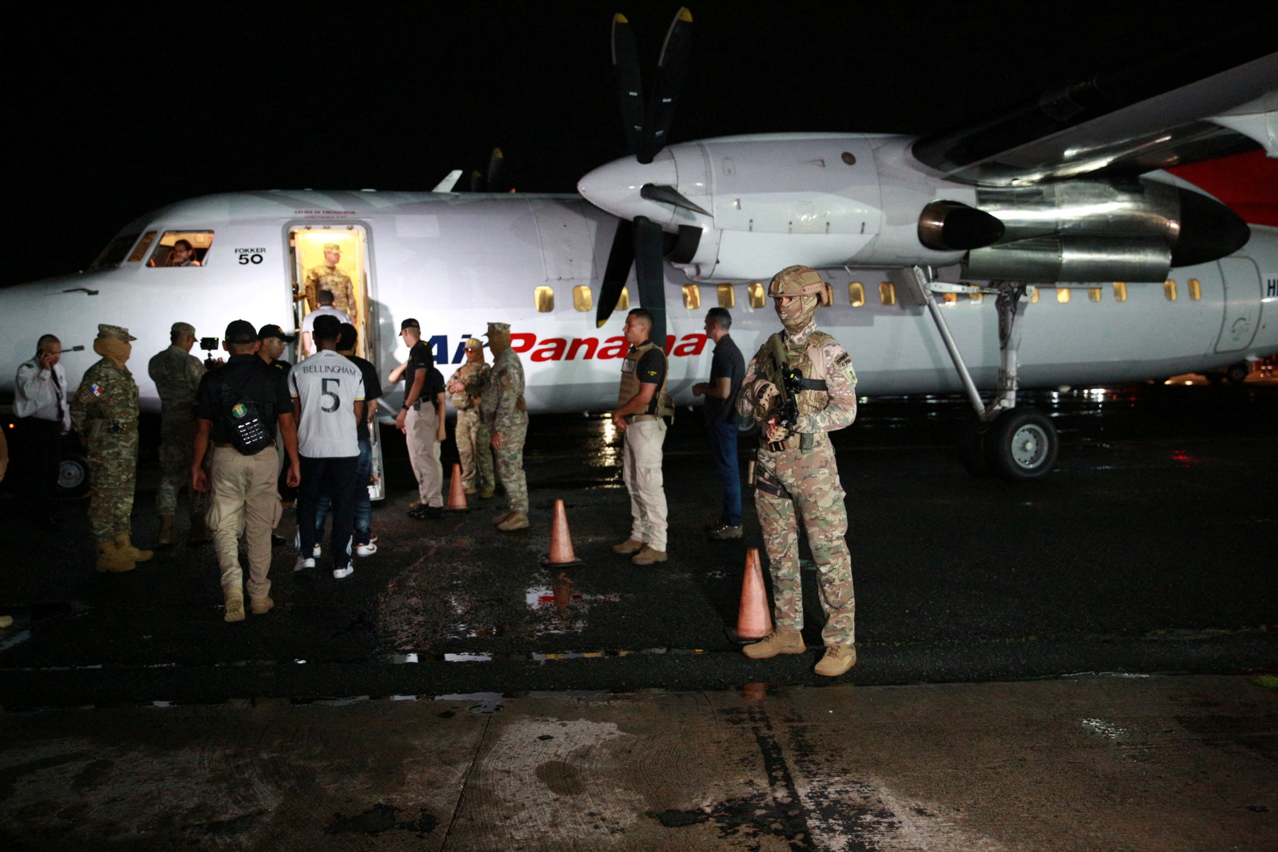 Panama deports Ecuadorean migrants in second U.S.-backed flight