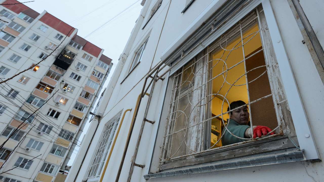 Drone reportedly hits a building in Voronezh