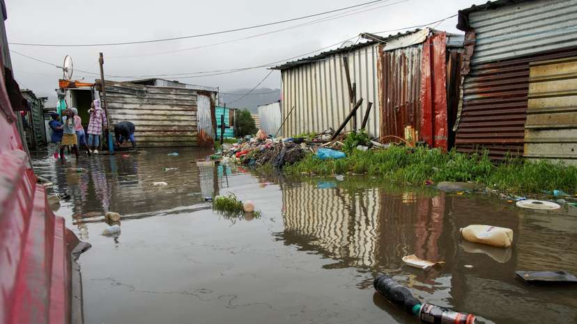 Flooding in Cape Town
