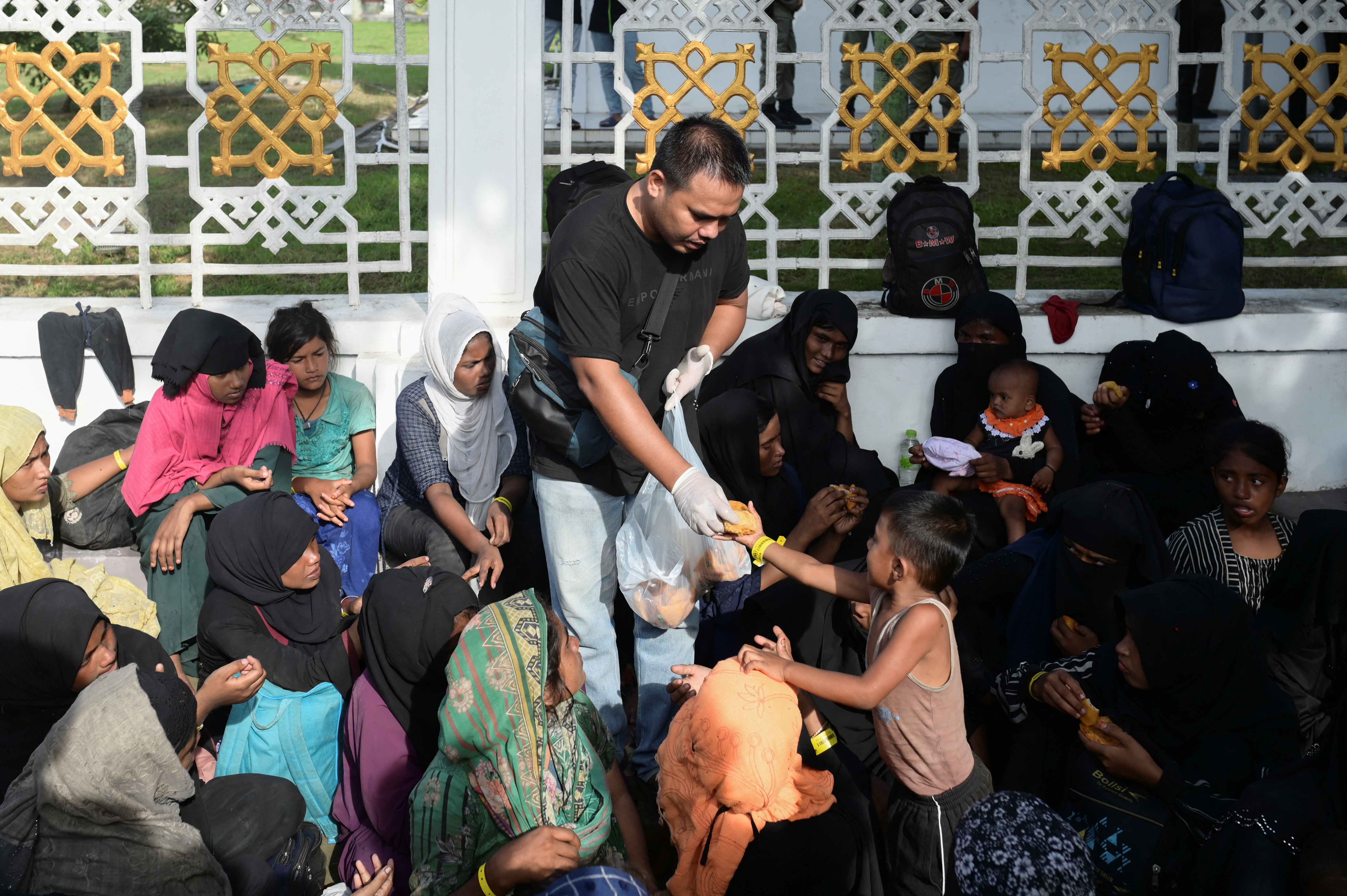 FILE PHOTO: Rohingya Muslim refugees in Banda Aceh