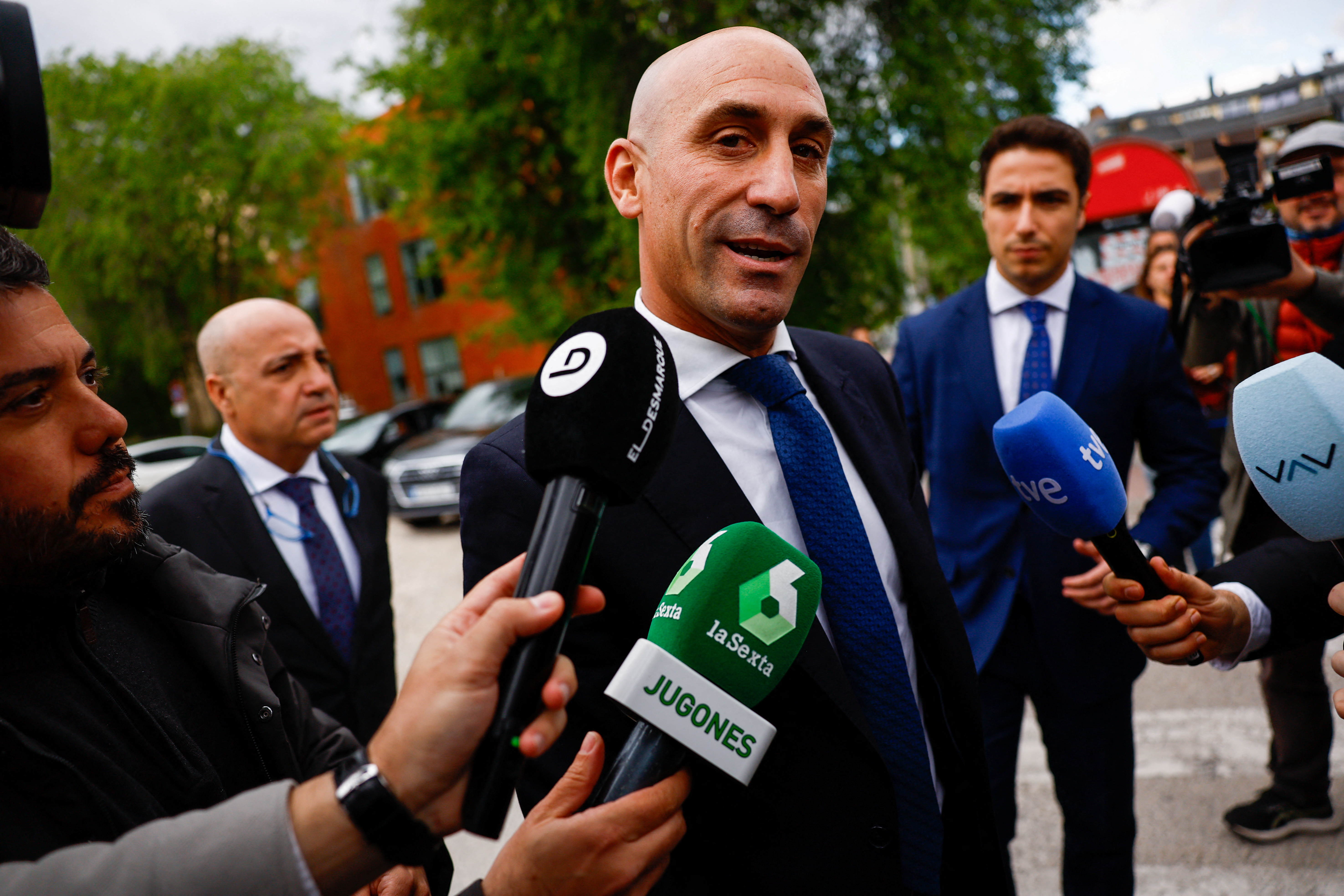 Former president of the Royal Spanish Football Federation Rubiales to testify before a judge in corruption probe at a court in Majadahonda