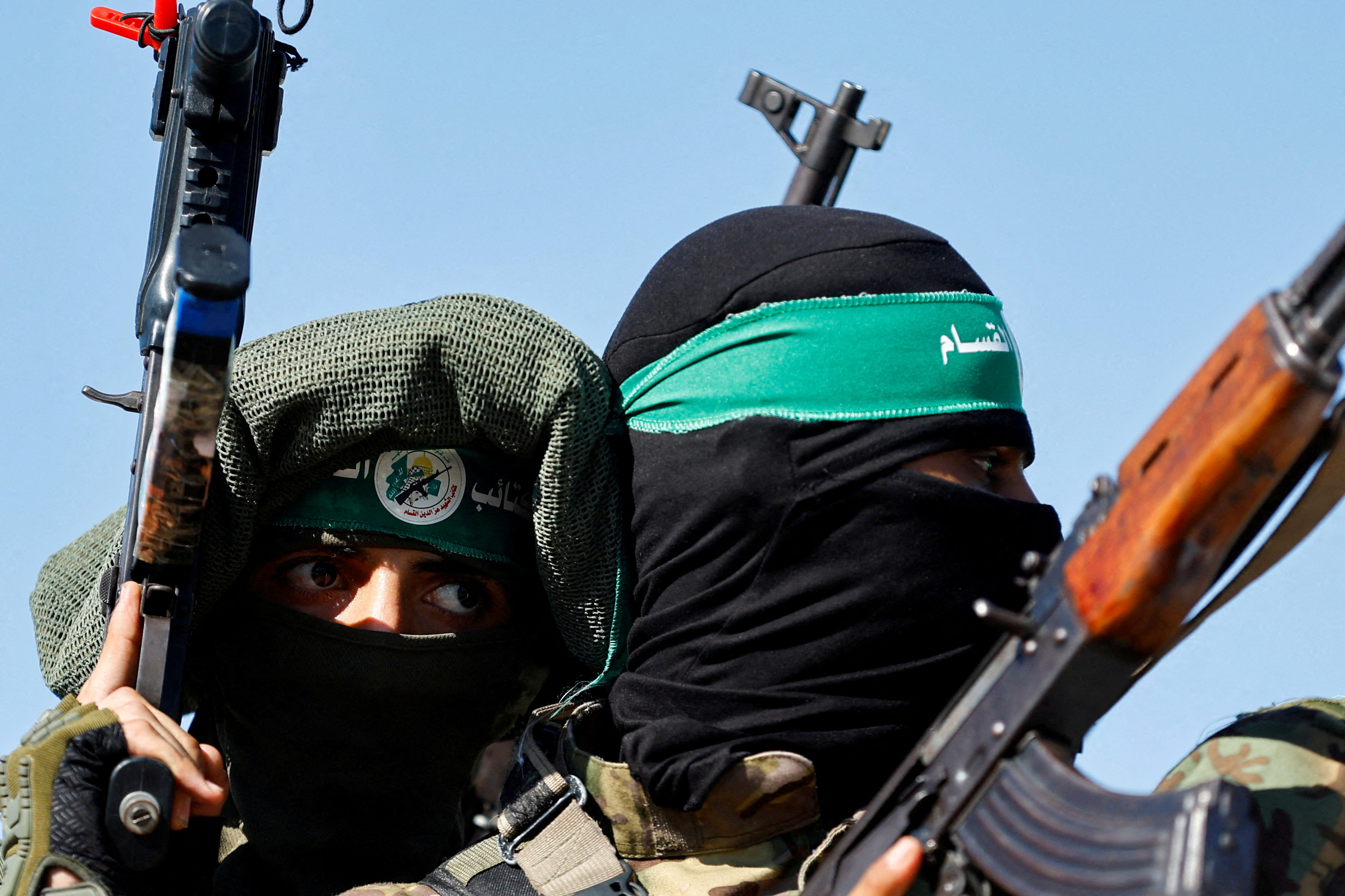 FILE PHOTO: Hamas armed wing holds military parade in Gaza