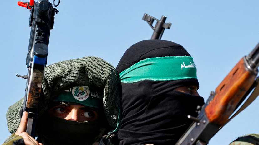 FILE PHOTO: Hamas armed wing holds military parade in Gaza