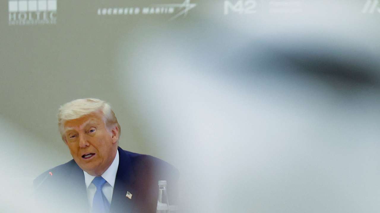 U.S. President Trump visits UAE