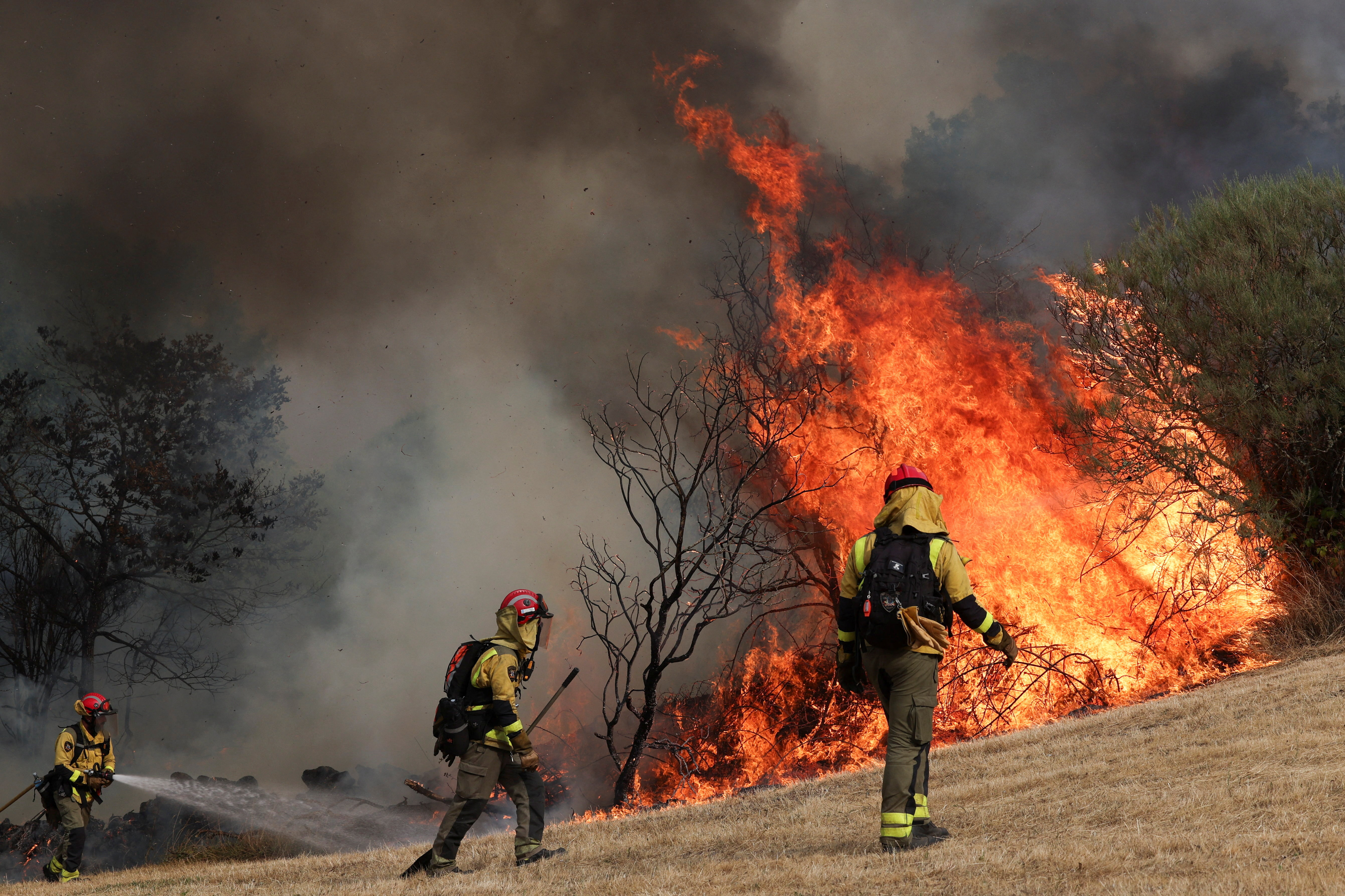 Wildfires in Spain