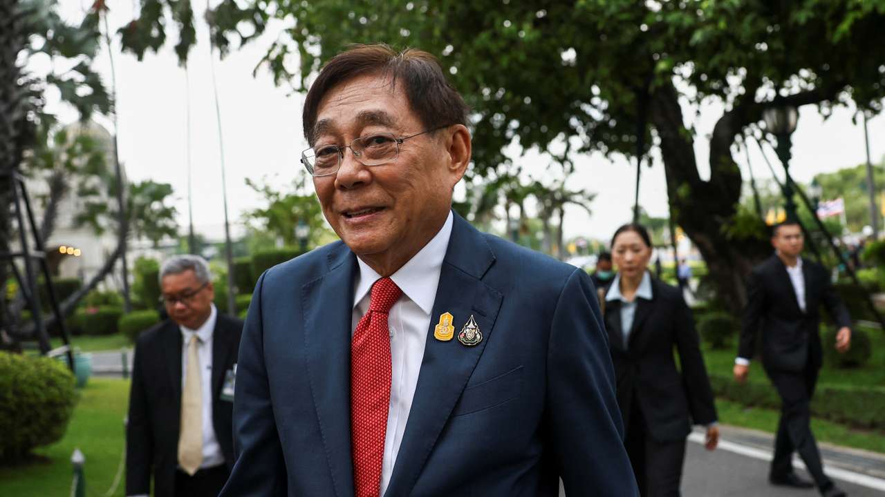 Cabinet meeting at Thai Government House in Bangkok
