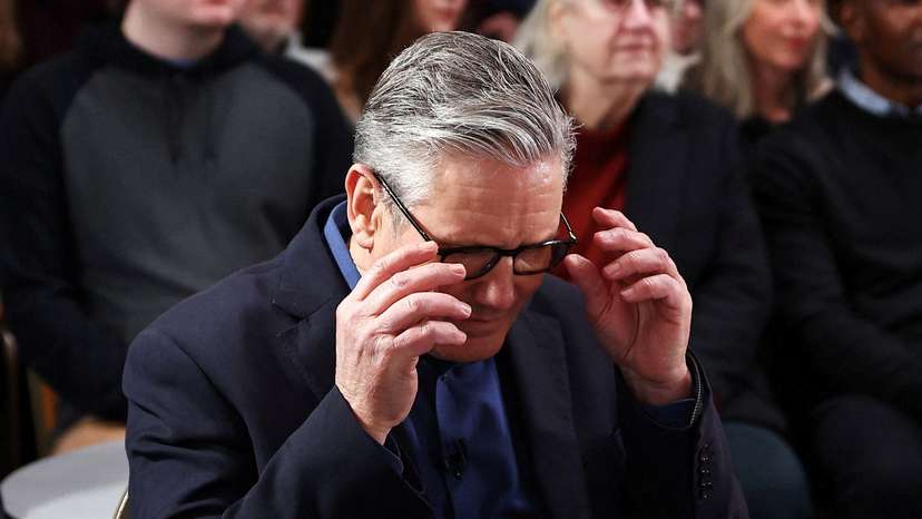 Prime Minister Keir Starmer Makes a Speech In East Sussex