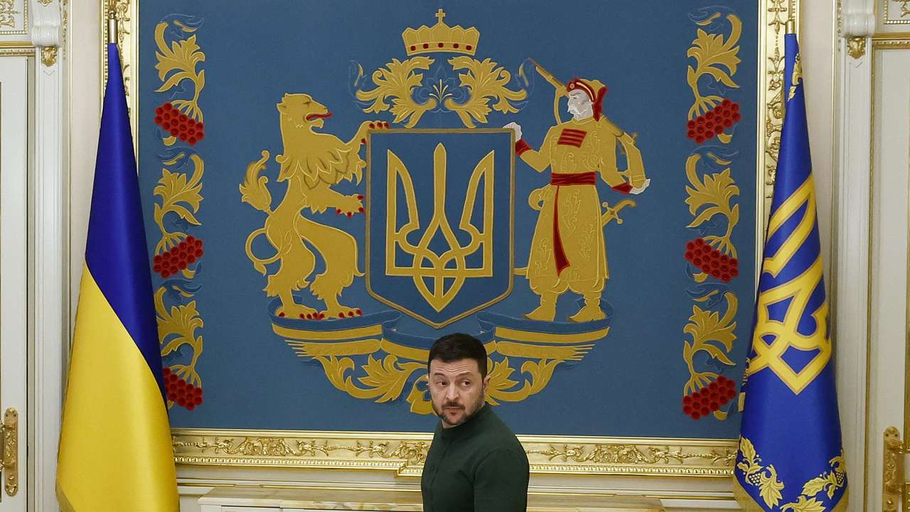 US Special Envoy to Ukraine and Russia Kellogg and Ukrainian President Zelenskiy meet in Kyiv