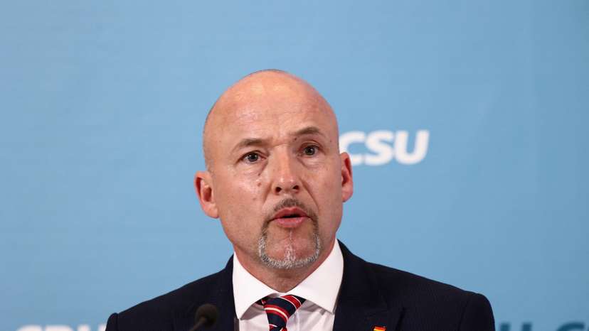 CDU and CSU parliamentary Bundestag fraction meeting