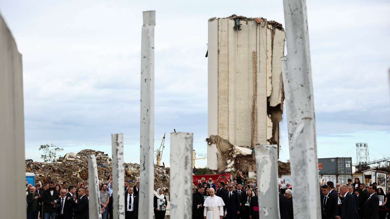 Pope Leo XIV visits Lebanon during his first apostolic journey
