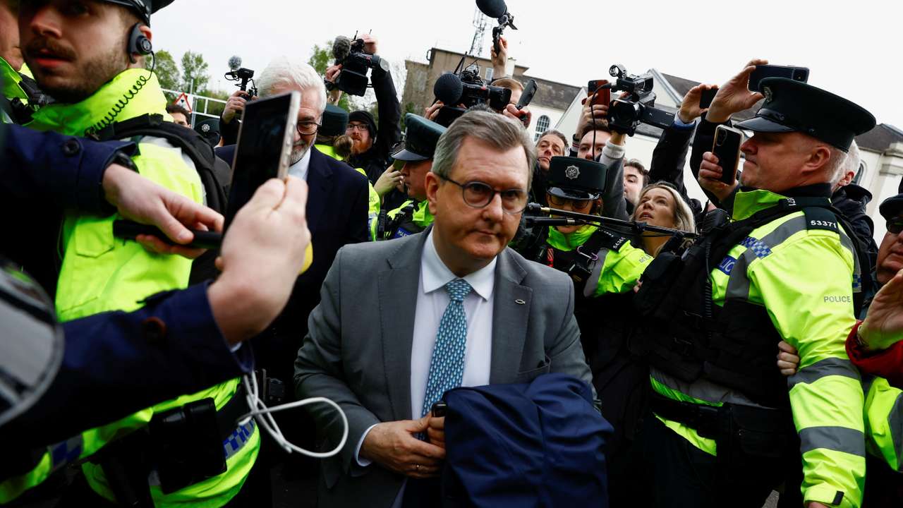 Northern Ireland's Donaldson in court for first time over historical sex offence charges