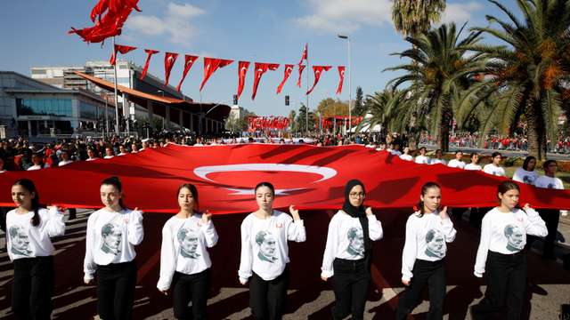 Republic Day ceremonies in Istanbul