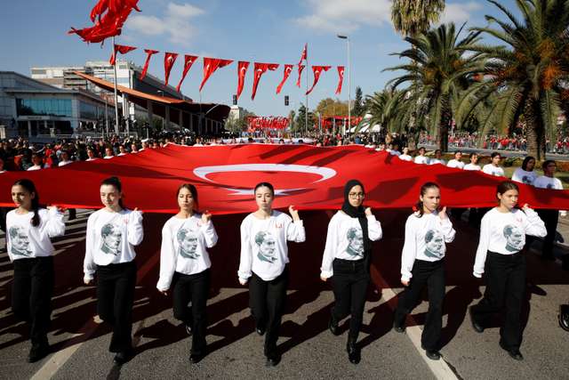 Republic Day ceremonies in Istanbul