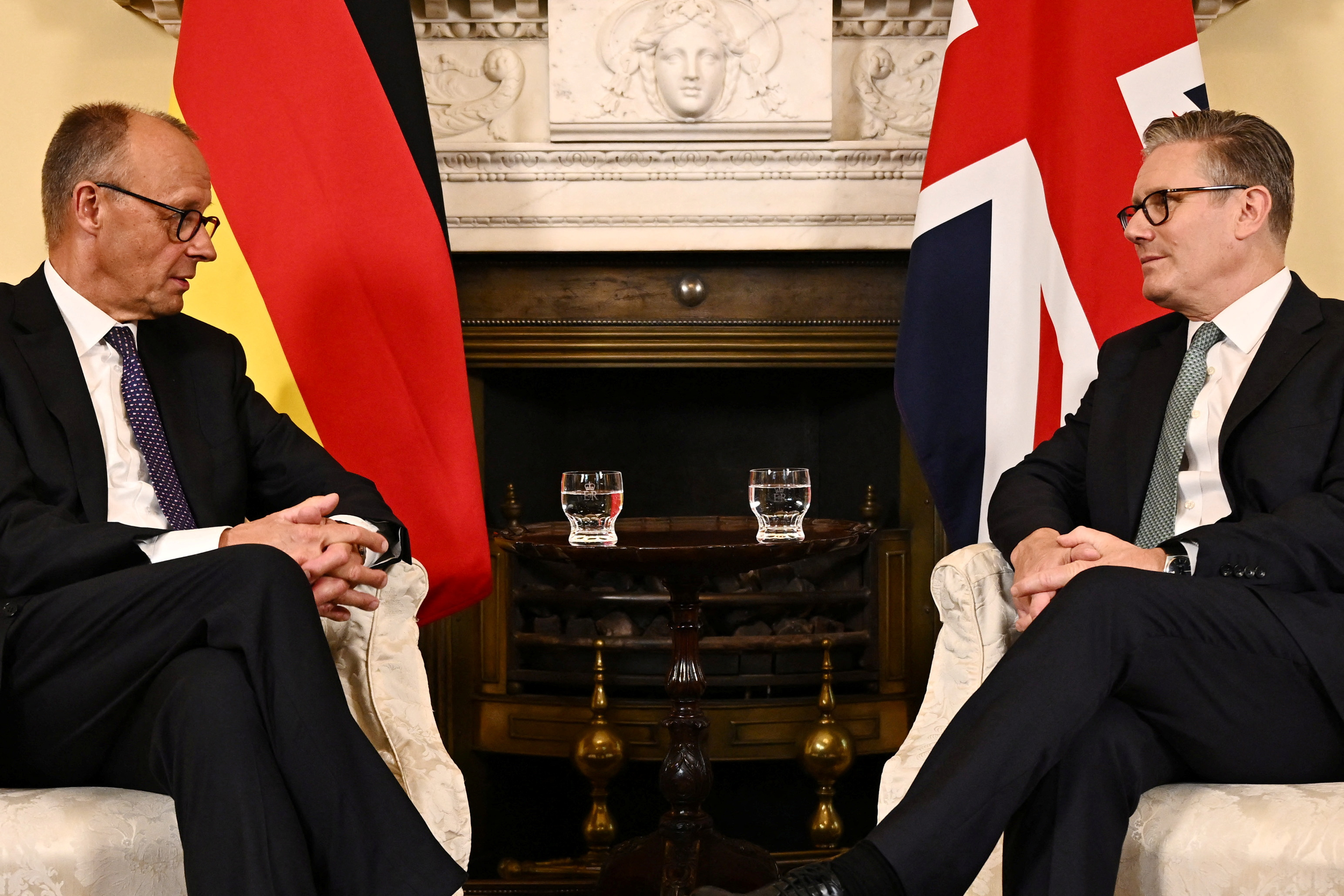 German Chancellor Merz visits London