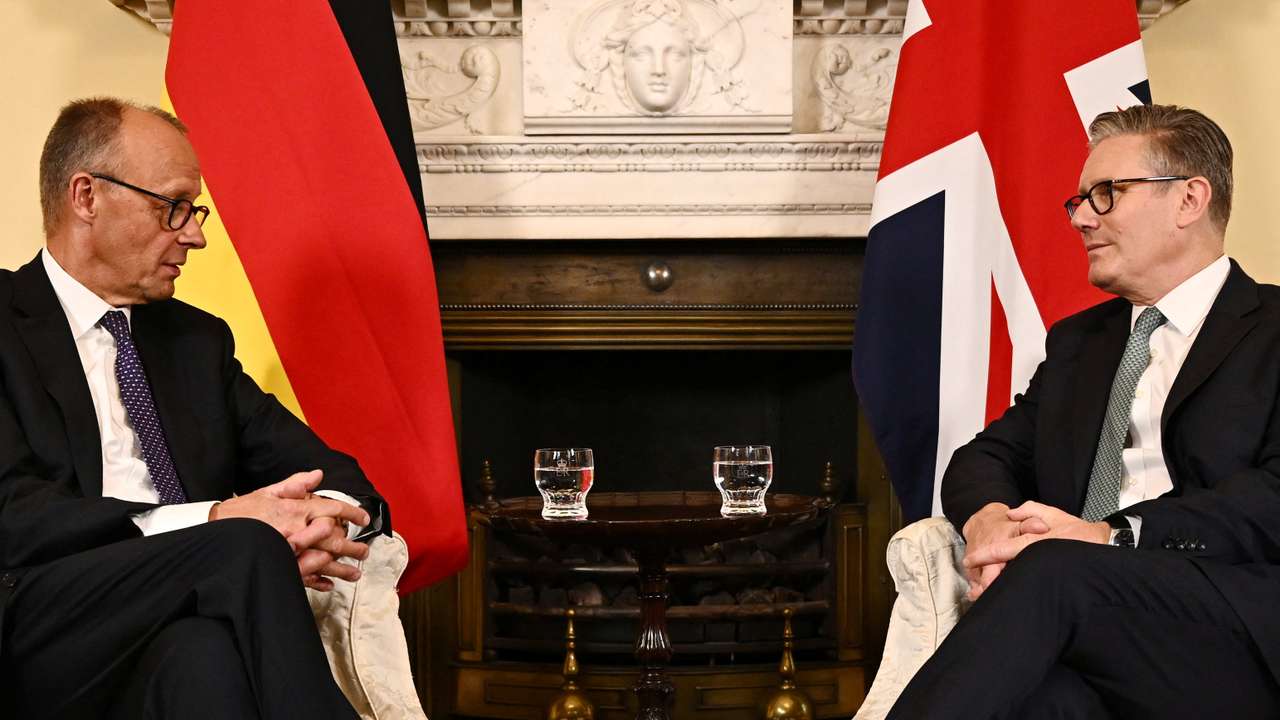German Chancellor Merz visits London