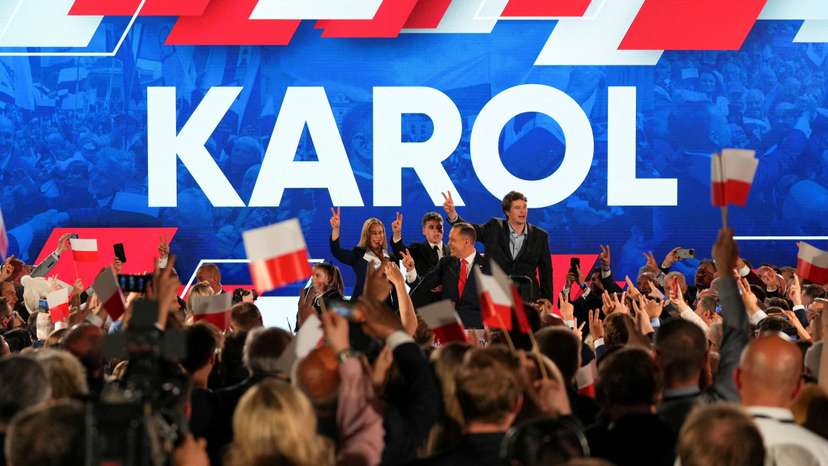 FILE PHOTO: Second round of Polish presidential election