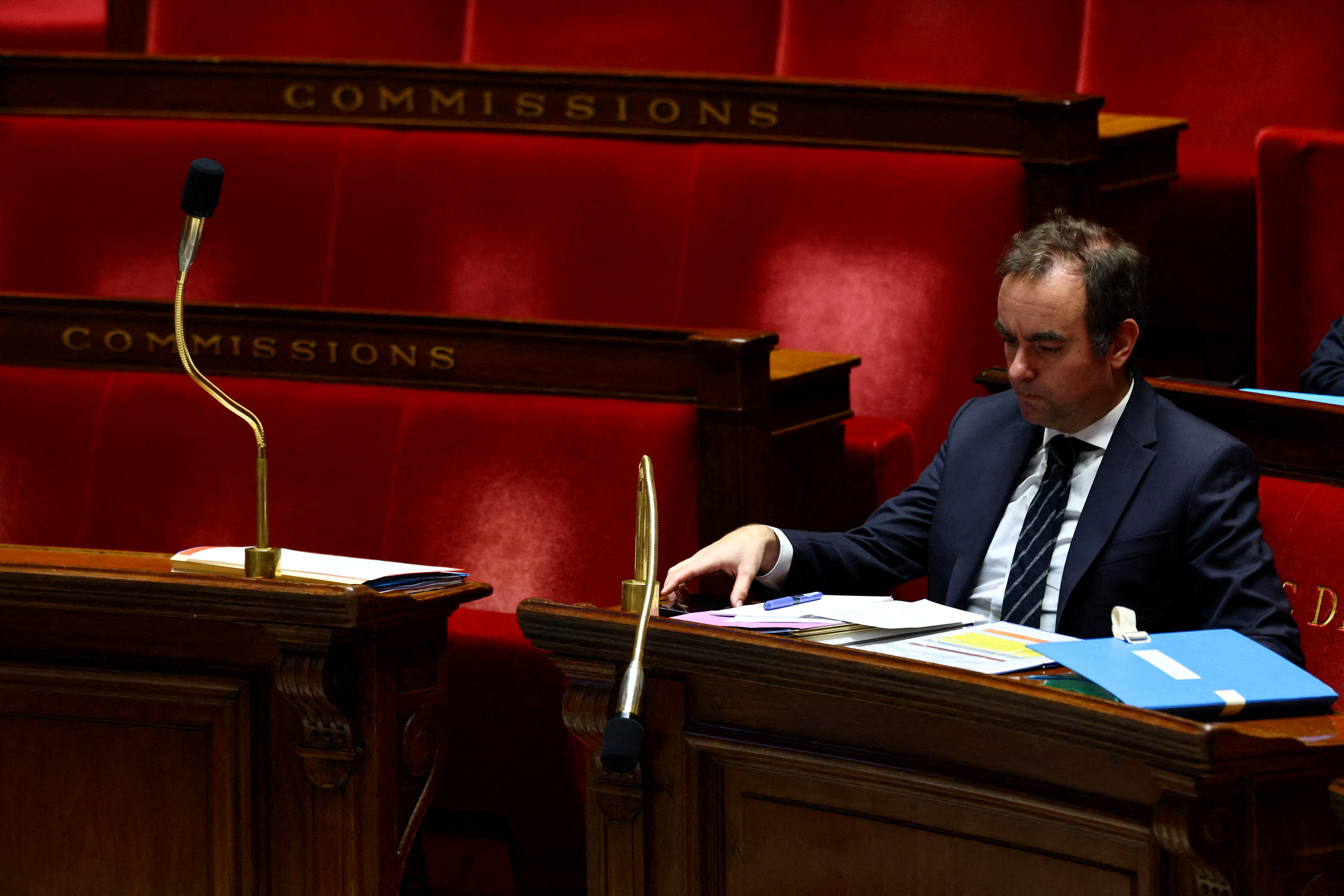 French government faces two no-confidence motions in parliament