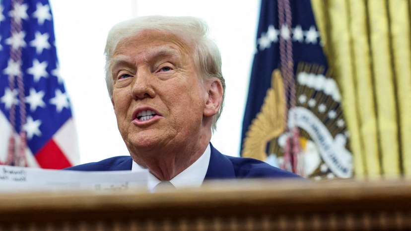 U.S. President Donald Trump signs executive orders for reciprocal tariffs in Washington
