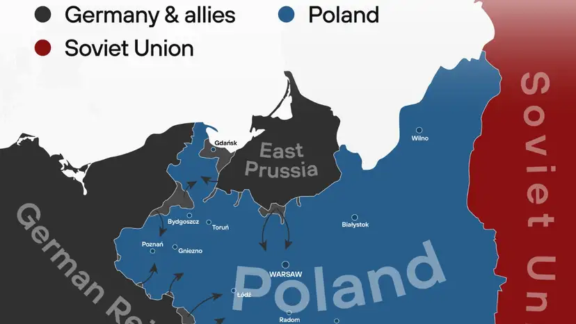 Germany’s invasion of Poland on September 1, 1939, began World War II in Europe
