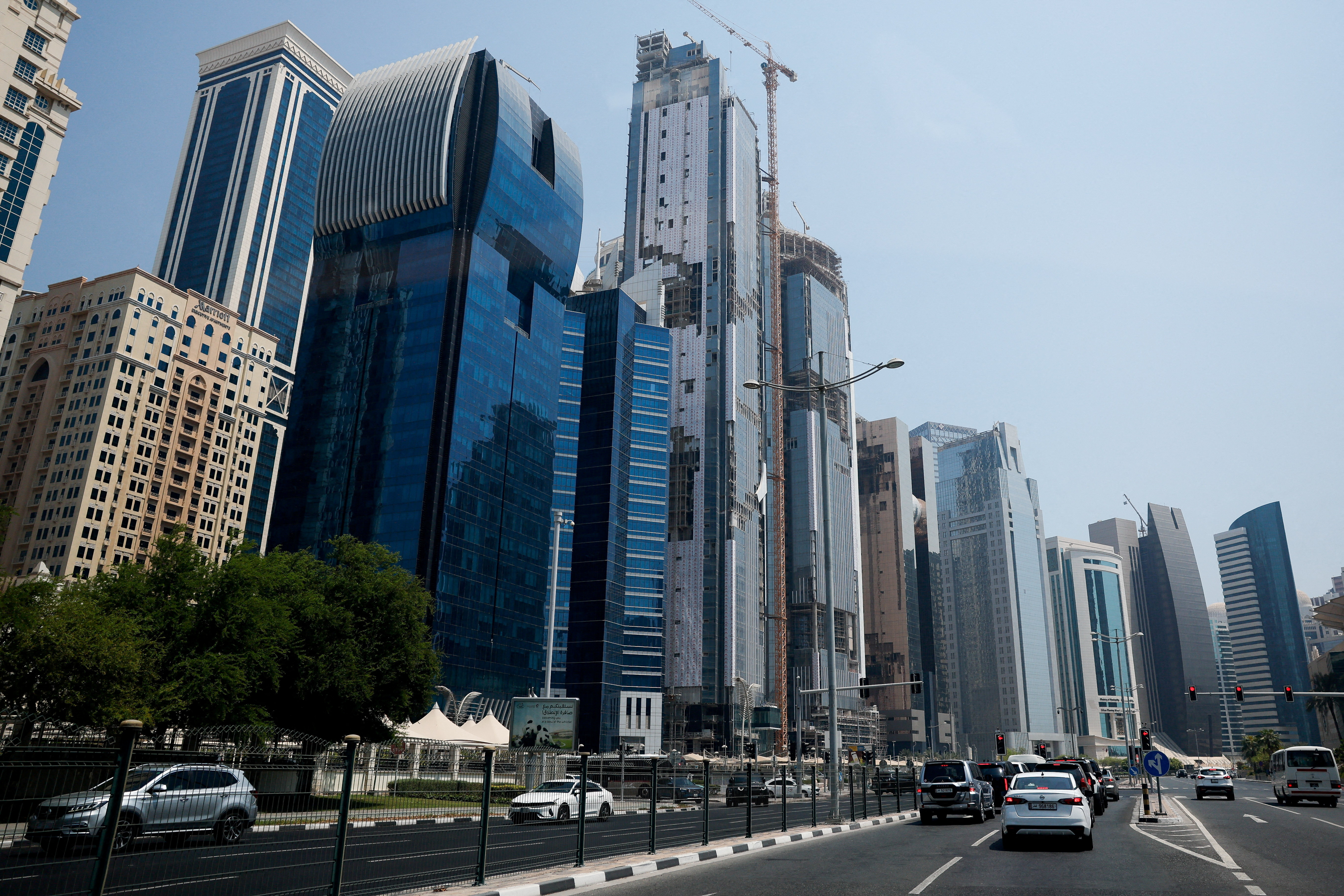 FILE PHOTO: Aftermath of an Israeli attack on Hamas leaders, in Doha