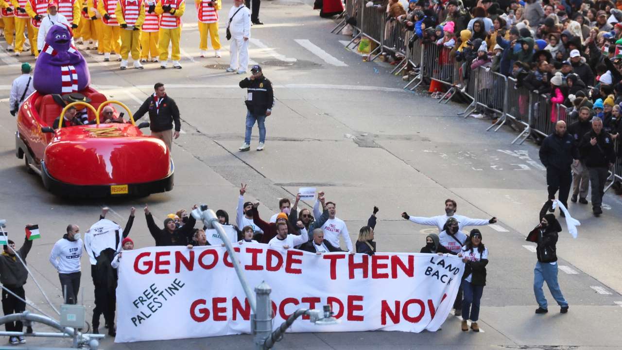 97th Macy's Thanksgiving Day Parade in Manhattan