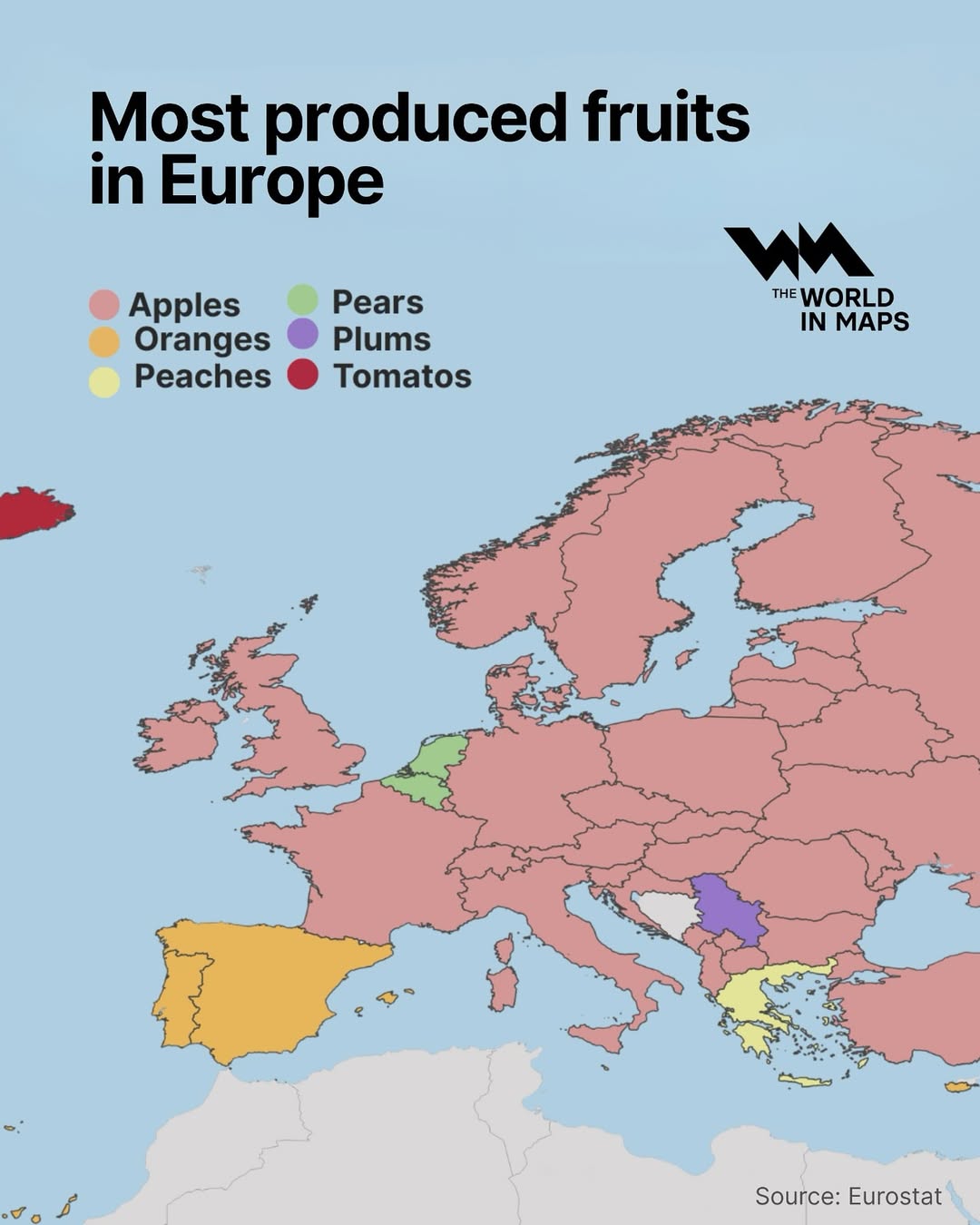 Europe's top fruits