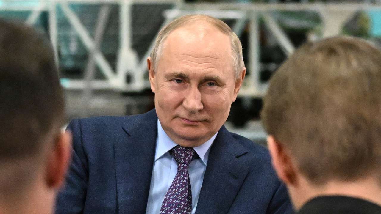 Russia's President Putin visits rocket and space centre outside Moscow