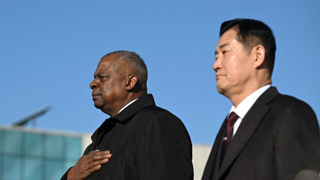 U.S. Secretary of Defense Lloyd Austin visits Seoul
