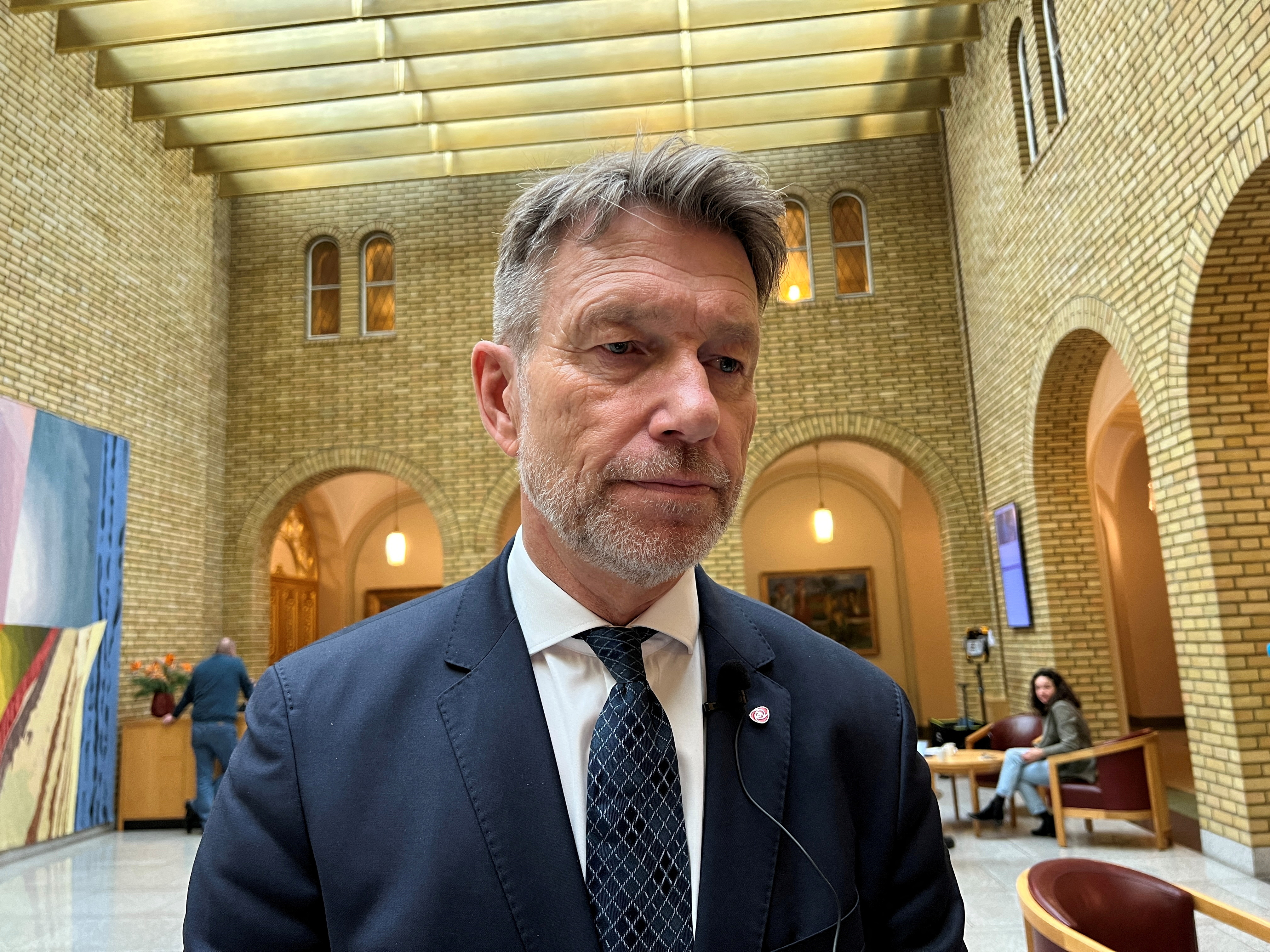 FILE PHOTO: Norway's Energy Minister Terje Aasland in Oslo