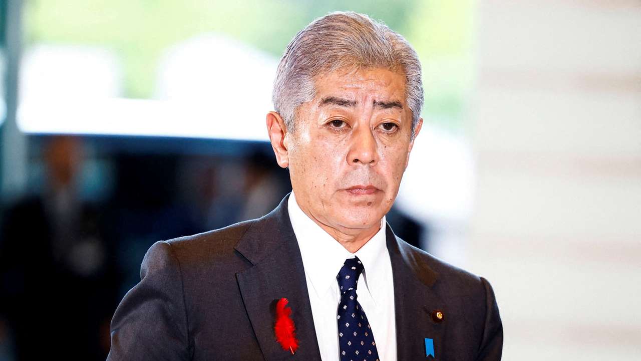 FILE PHOTO: Japanese Foreign Minister Takeshi Iwaya in Tokyo