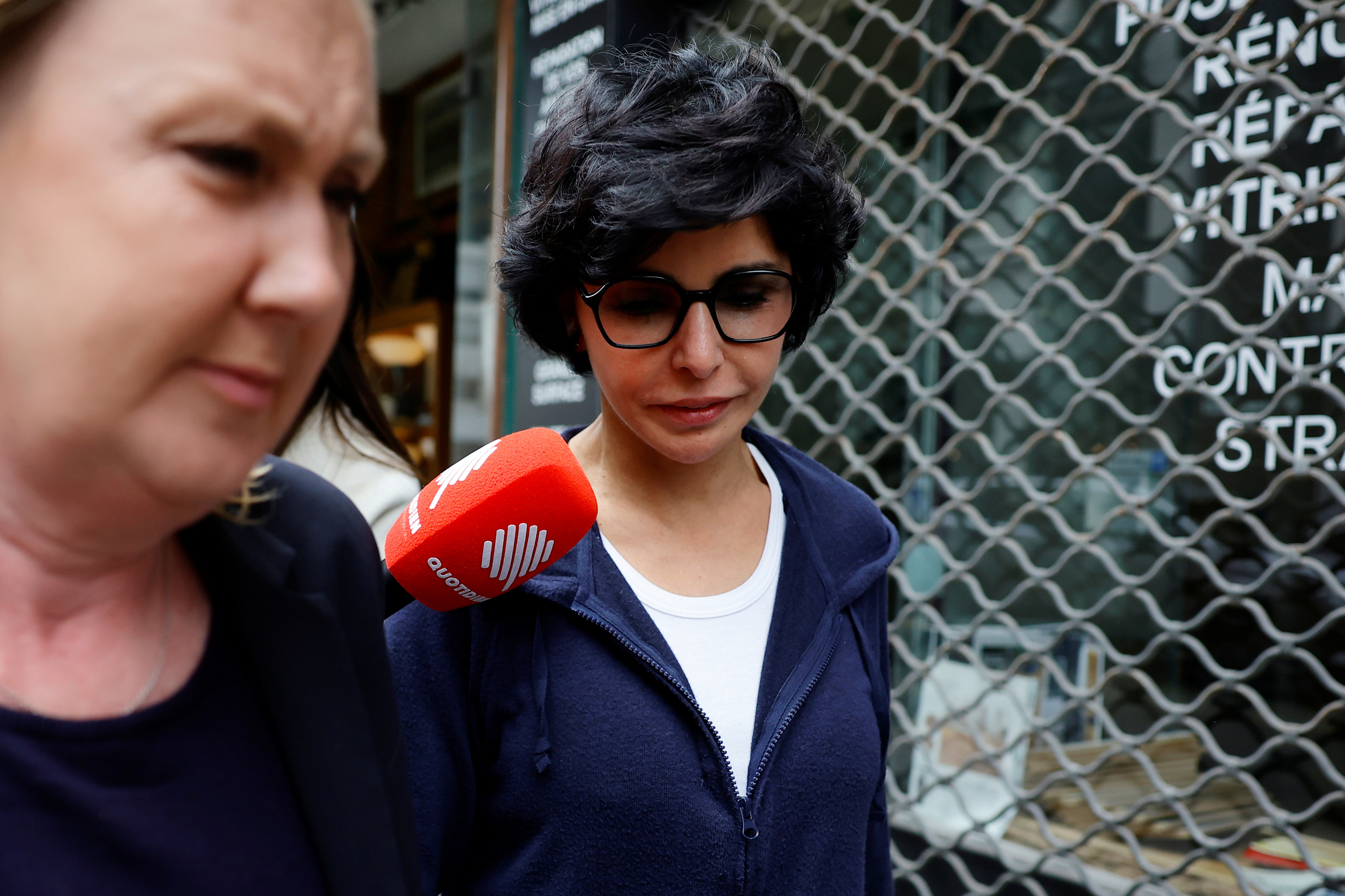 FILE PHOTO: Rachida Dati, member of French conservative party Les Republicains, arrives at LR headquarters in Paris