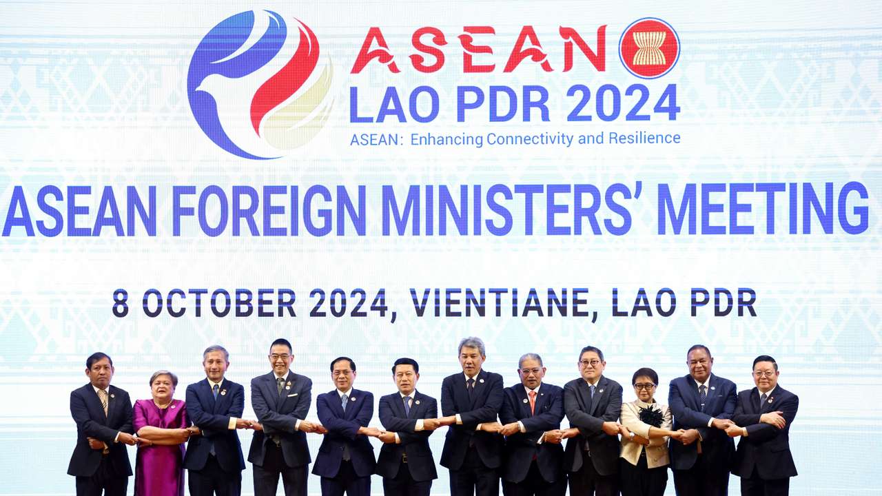 ASEAN Foreign Ministers' Meeting (AMM) in Vientiane, Laos