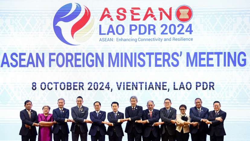 ASEAN Foreign Ministers' Meeting (AMM) in Vientiane, Laos