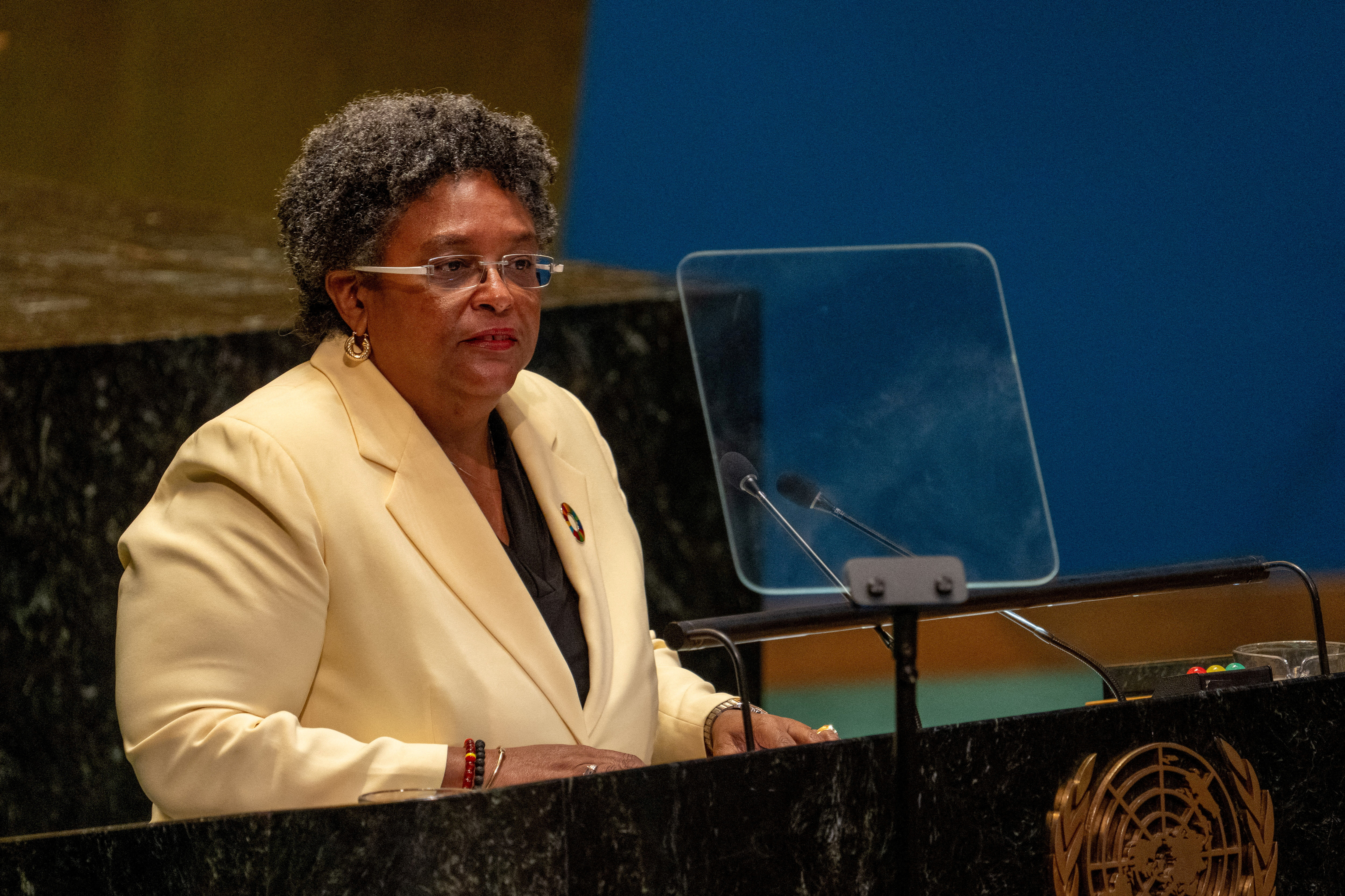FILE PHOTO: World leaders attend United Nations "Summit of the Future", in New York