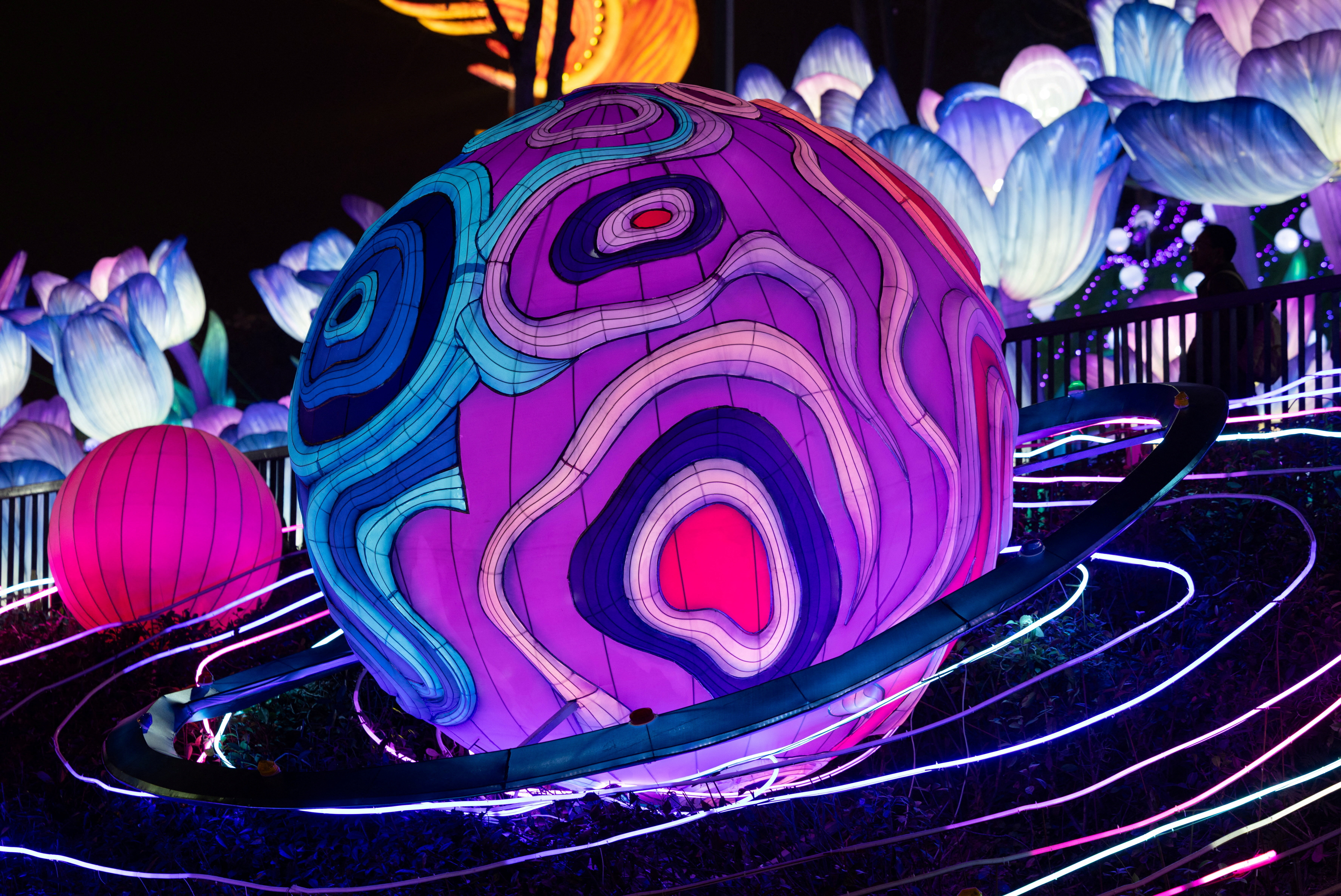 Zigong Lantern Festival ahead of the Chinese Lunar New Year