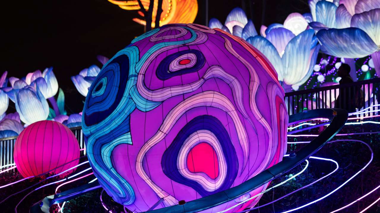 Zigong Lantern Festival ahead of the Chinese Lunar New Year