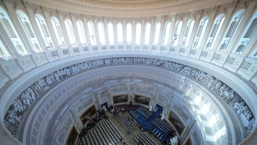 Inauguration ceremony for Trump's second presidential term