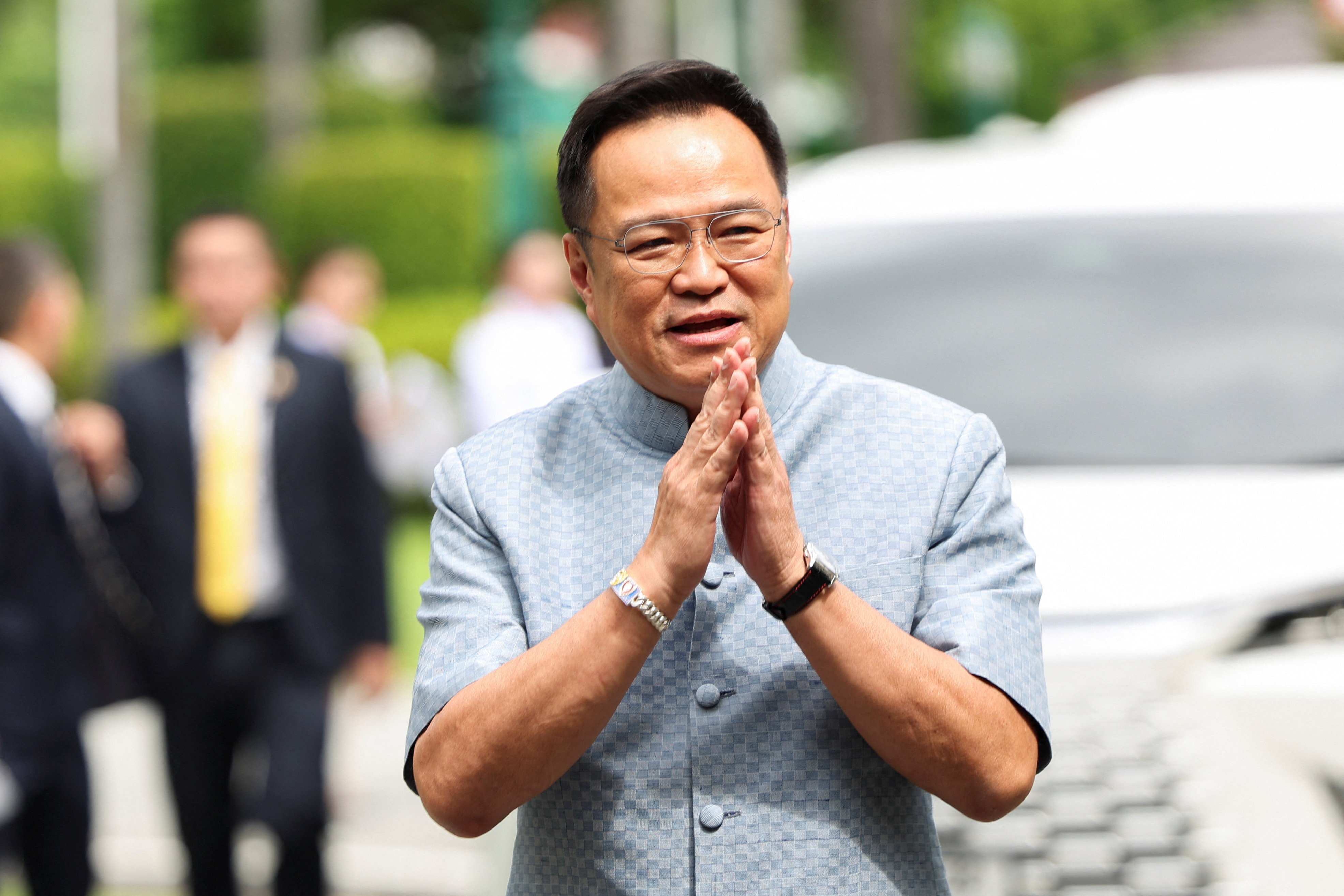 Royal oath-taking ceremony for the new cabinet, in Bangkok