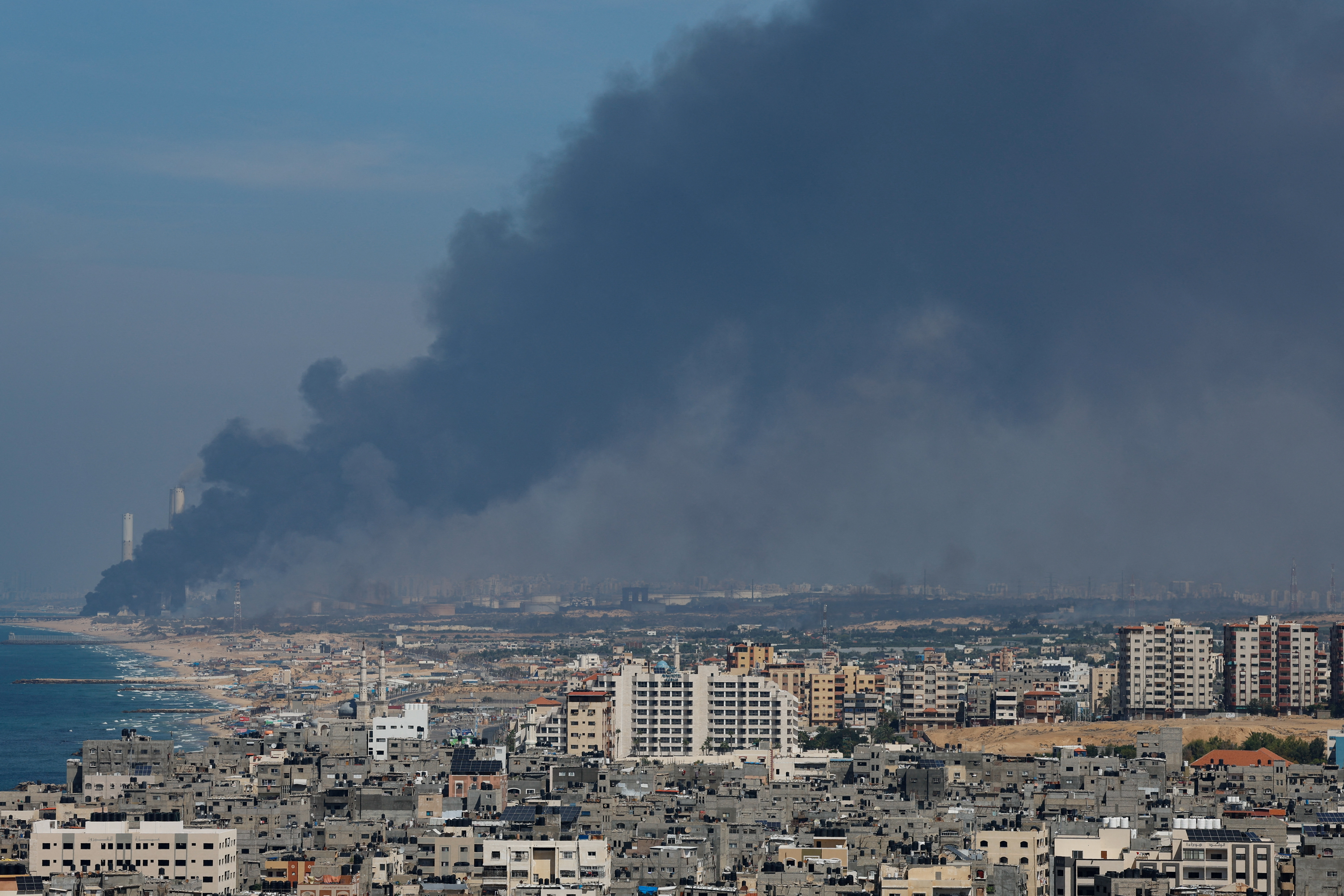 Rocket barrages launched towards Israel from Gaza