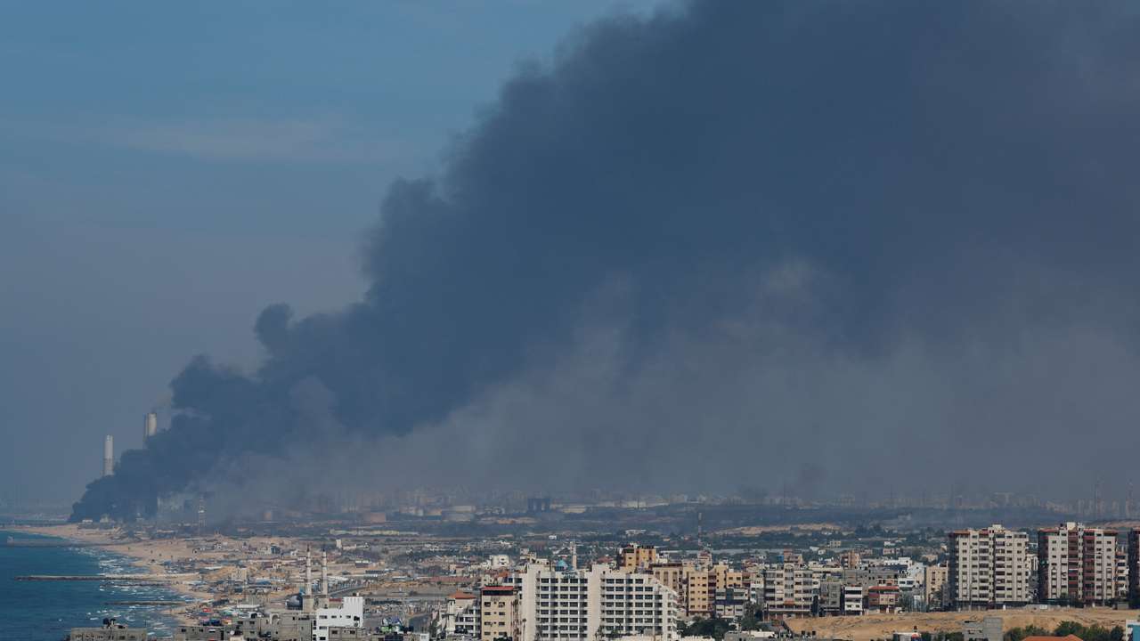 Rocket barrages launched towards Israel from Gaza